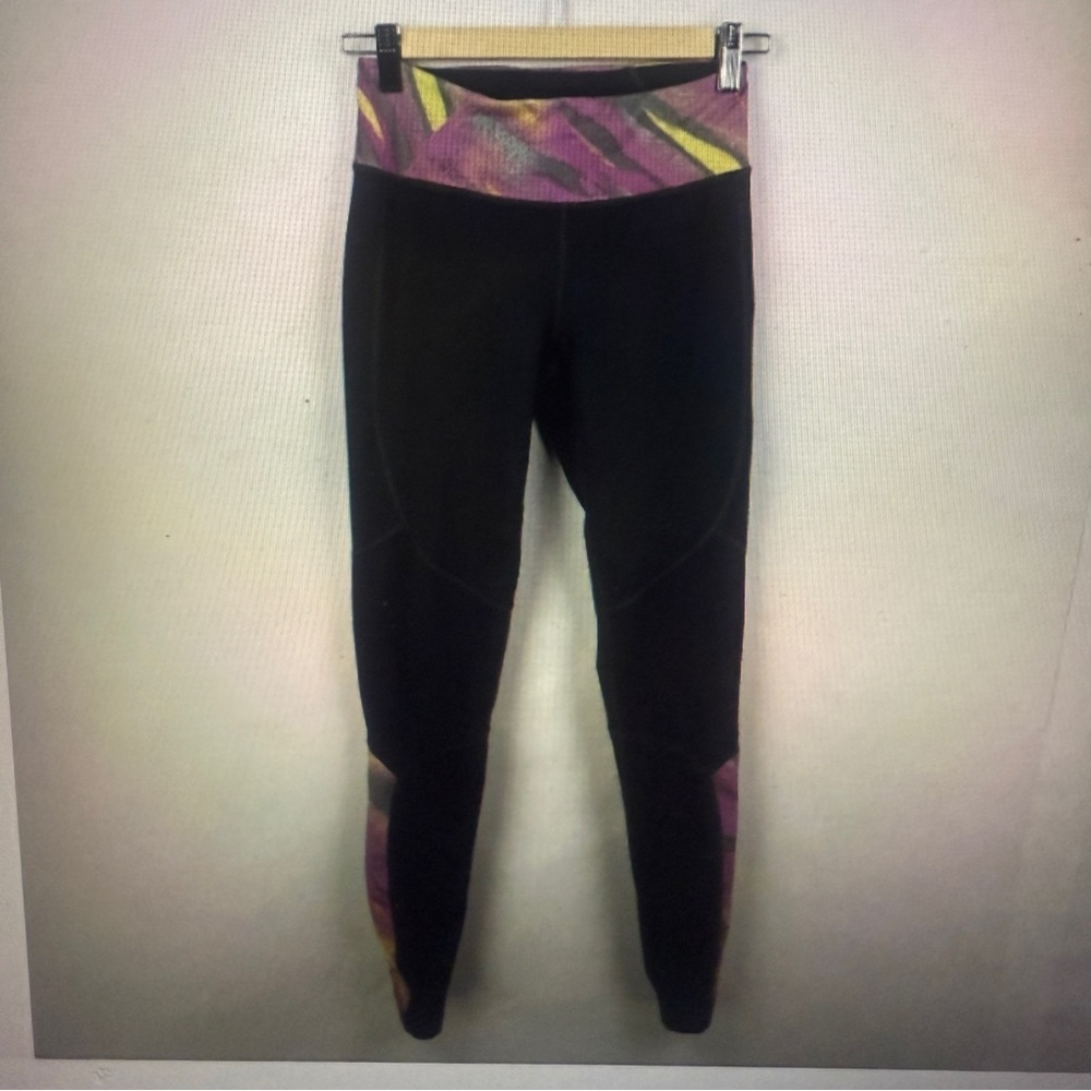 Oakley Exercise Work Out Active wear Leggings Reversible Gray Size XS